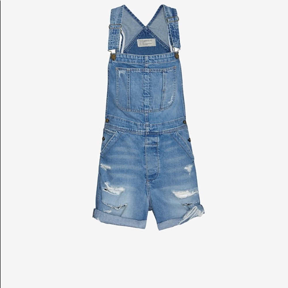 current/elliott Short La Salopette Overall, Size S - Picture 2 of 7